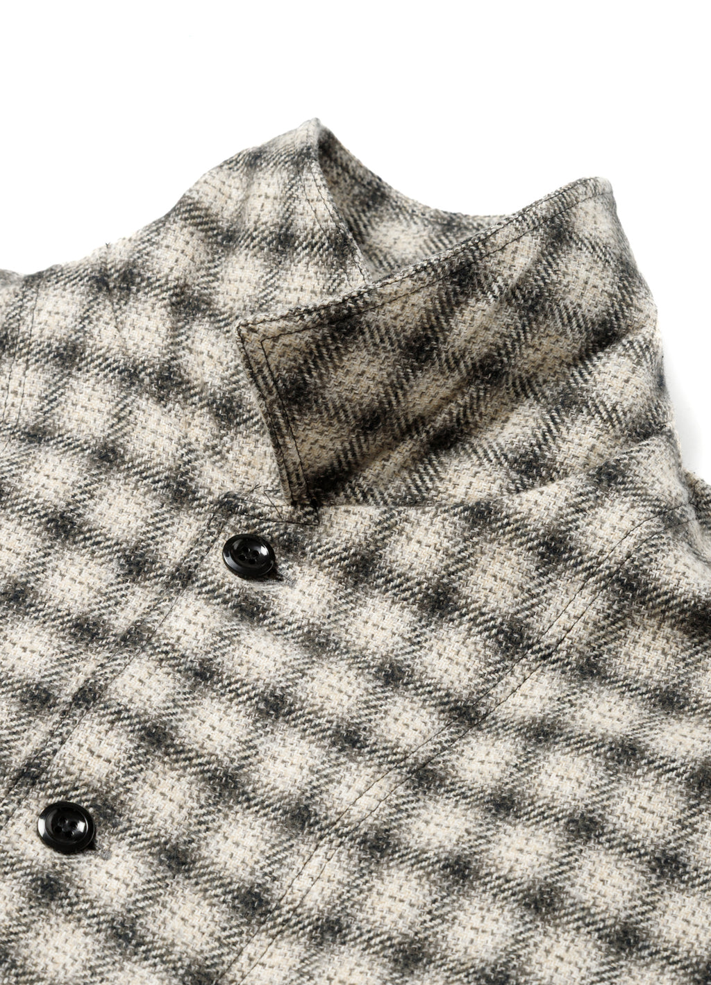 Cotton Tweed Check Shirt Jacket [60426WA05-TP]