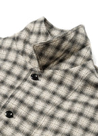 Cotton Tweed Check Shirt Jacket [60426WA05-TP]