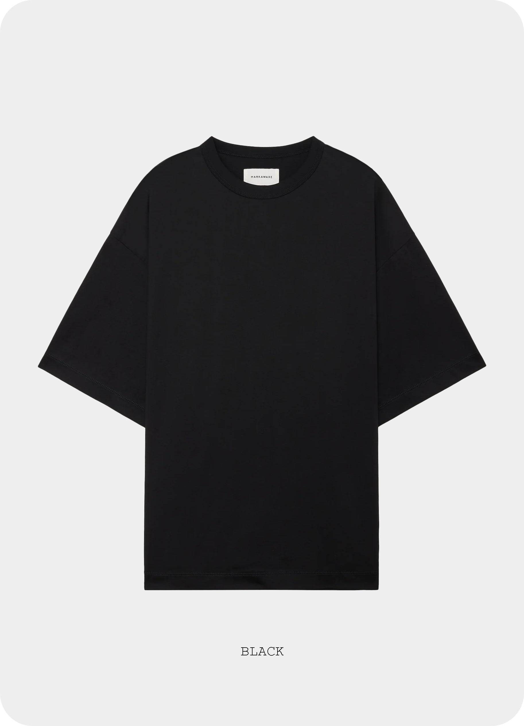 COMFORT FIT Tee -ORGANIC GIZA 80/2 KNIT-