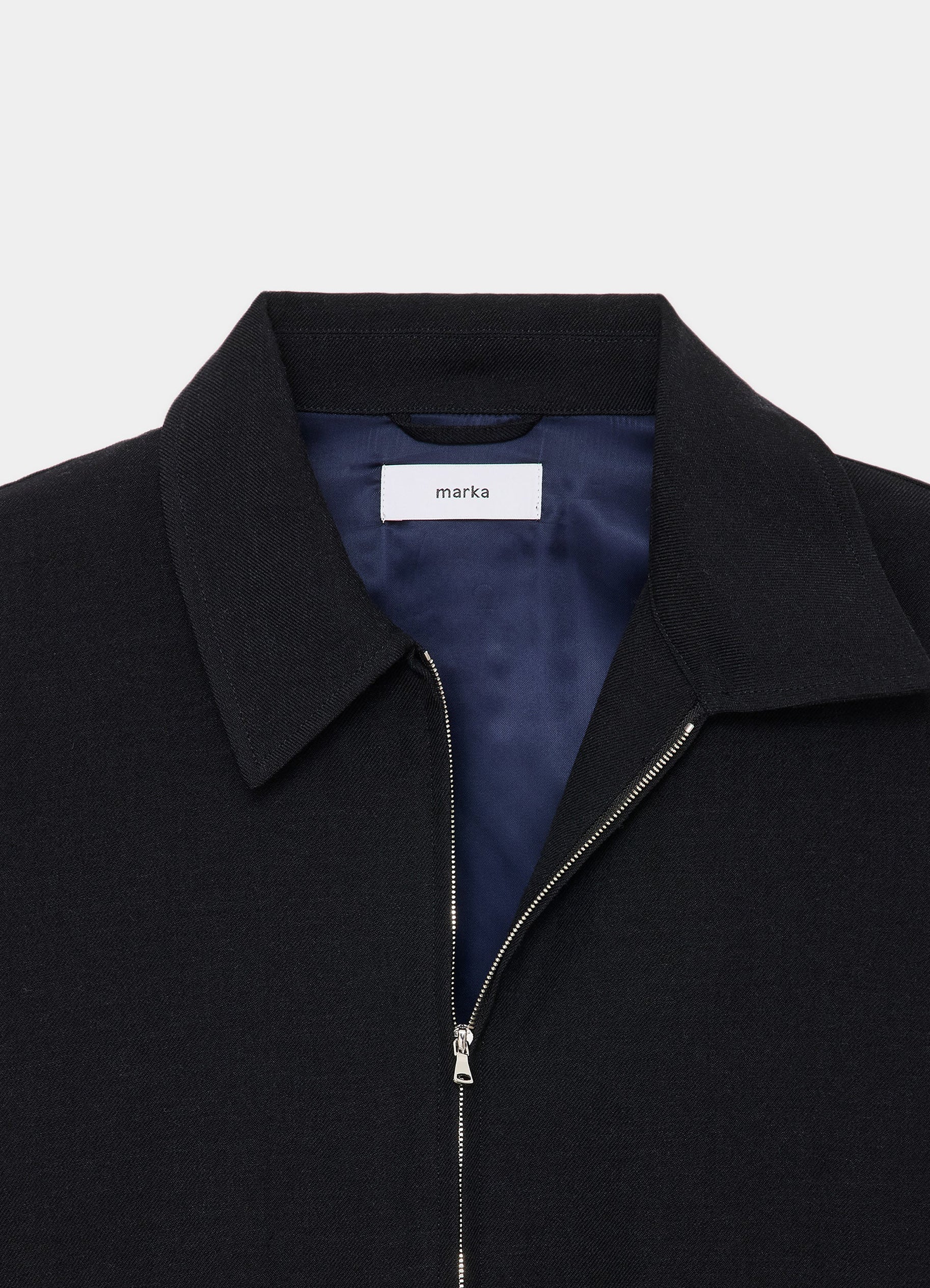 Sports Jacket -Tumbled Wool Serge-[M25C12BL01C]
