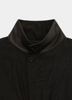 Military Jacket -Wool/Linen Moleskin-[M26C11BL01C]