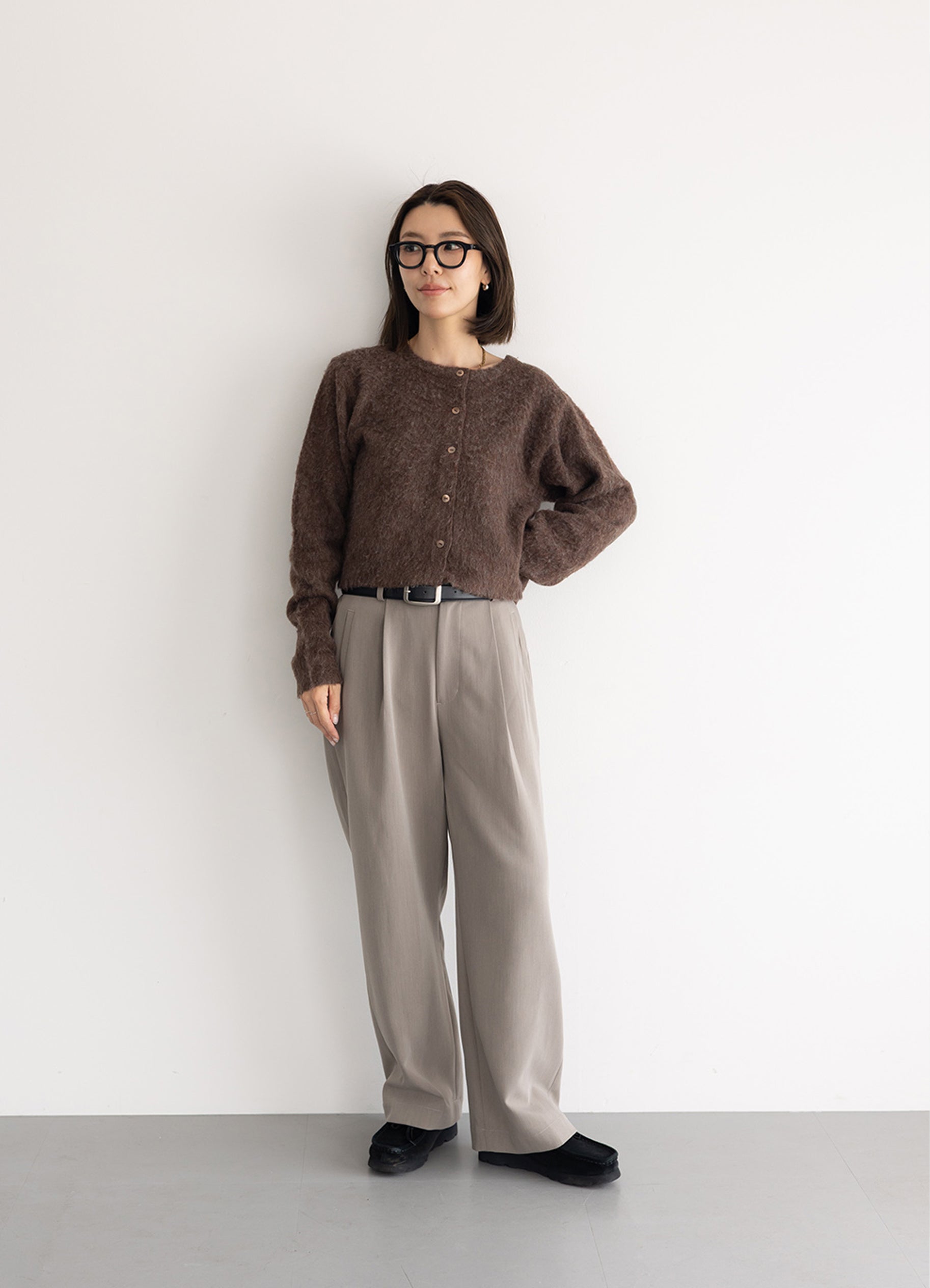 (WOMEN) 2wayソフトニットカーディガン [A313700]