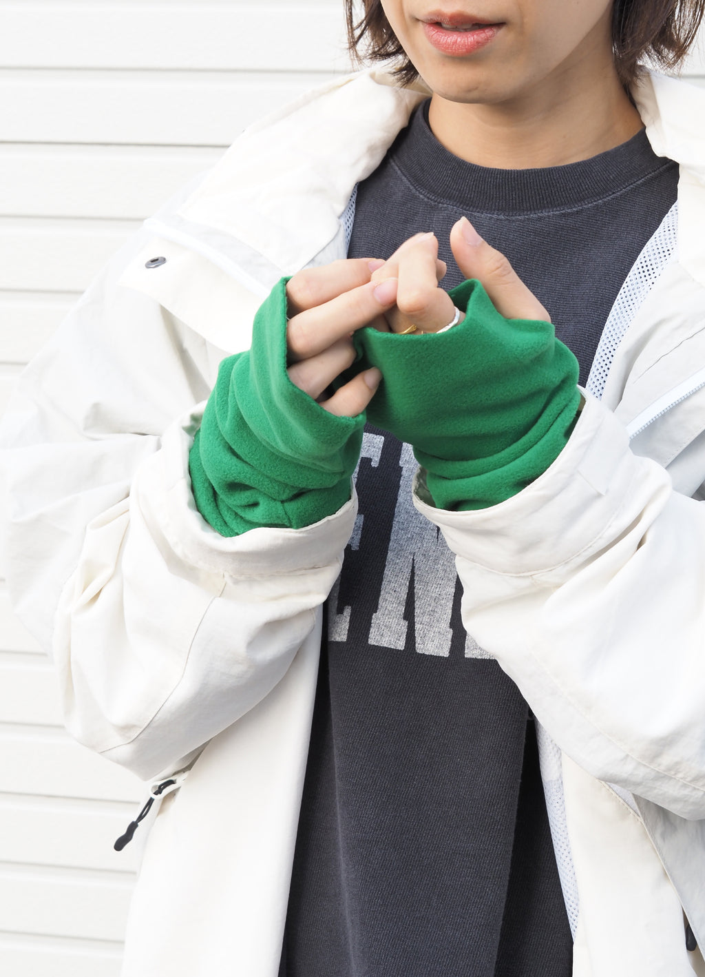 [20%OFF](WOMEN) POLARTEC Micro Fleece FINGERLESS [WTW23131SK]
