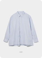 Gentle Resort Oversized Stripe Shirt