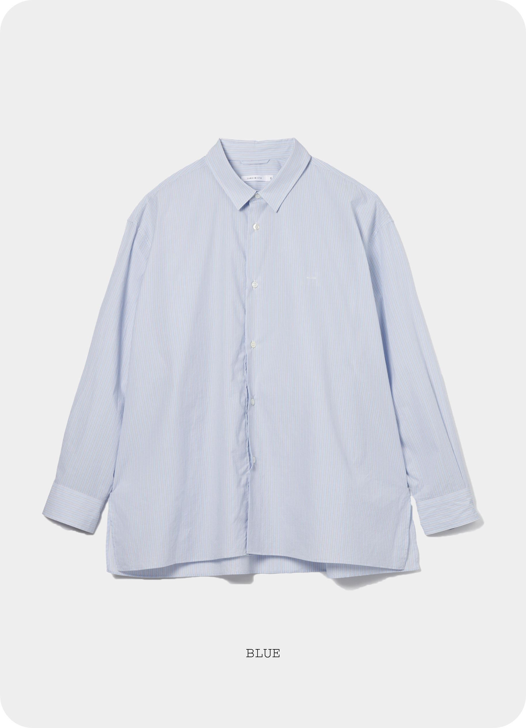 Gentle Resort Oversized Stripe Shirt