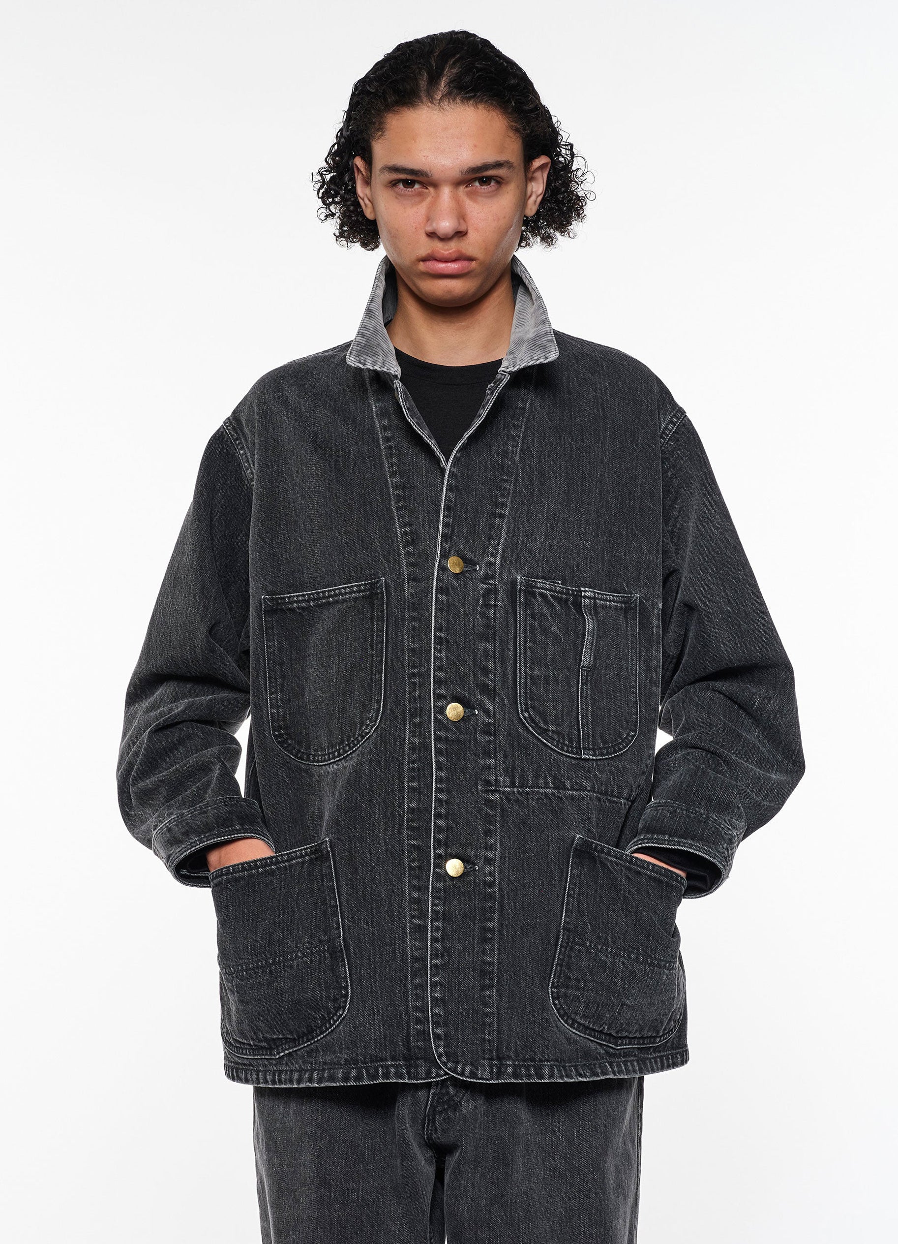 Coverall Jacket -Organic Cotton 13.5Oz Selvedge Denim-