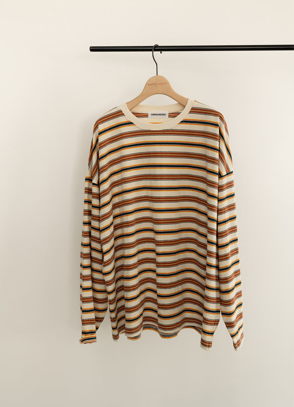 (WOMEN) ボーダーリラックスロンT [A312747]