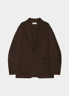 Stroll Around Jacket -Tumbled Wool Serge-[M26C10JK01C]