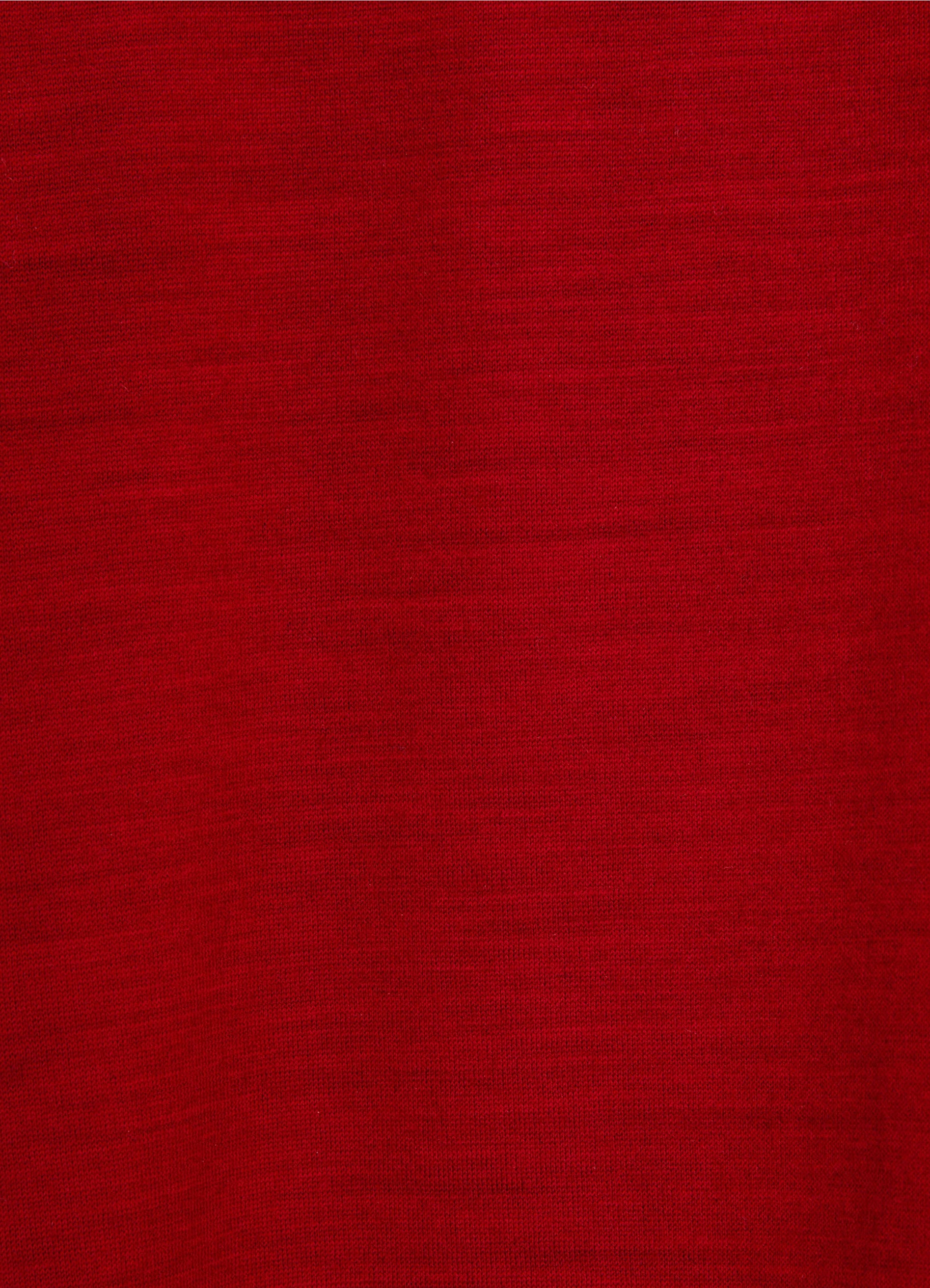 Half-Zip Stand -Super 100s Washable Wool Jersey-[M26C15CS02C]