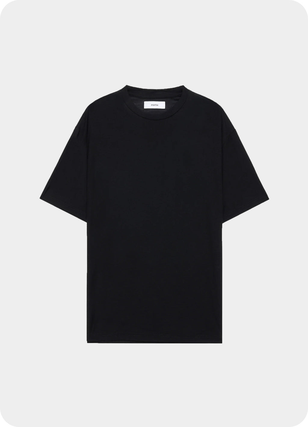 Crew Neck Tee -Super 120S Washable Wool Single Jersey-