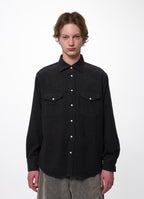 COWBOY SHIRT -Super 120s Wool Corduroy- [M26C18SH01C]