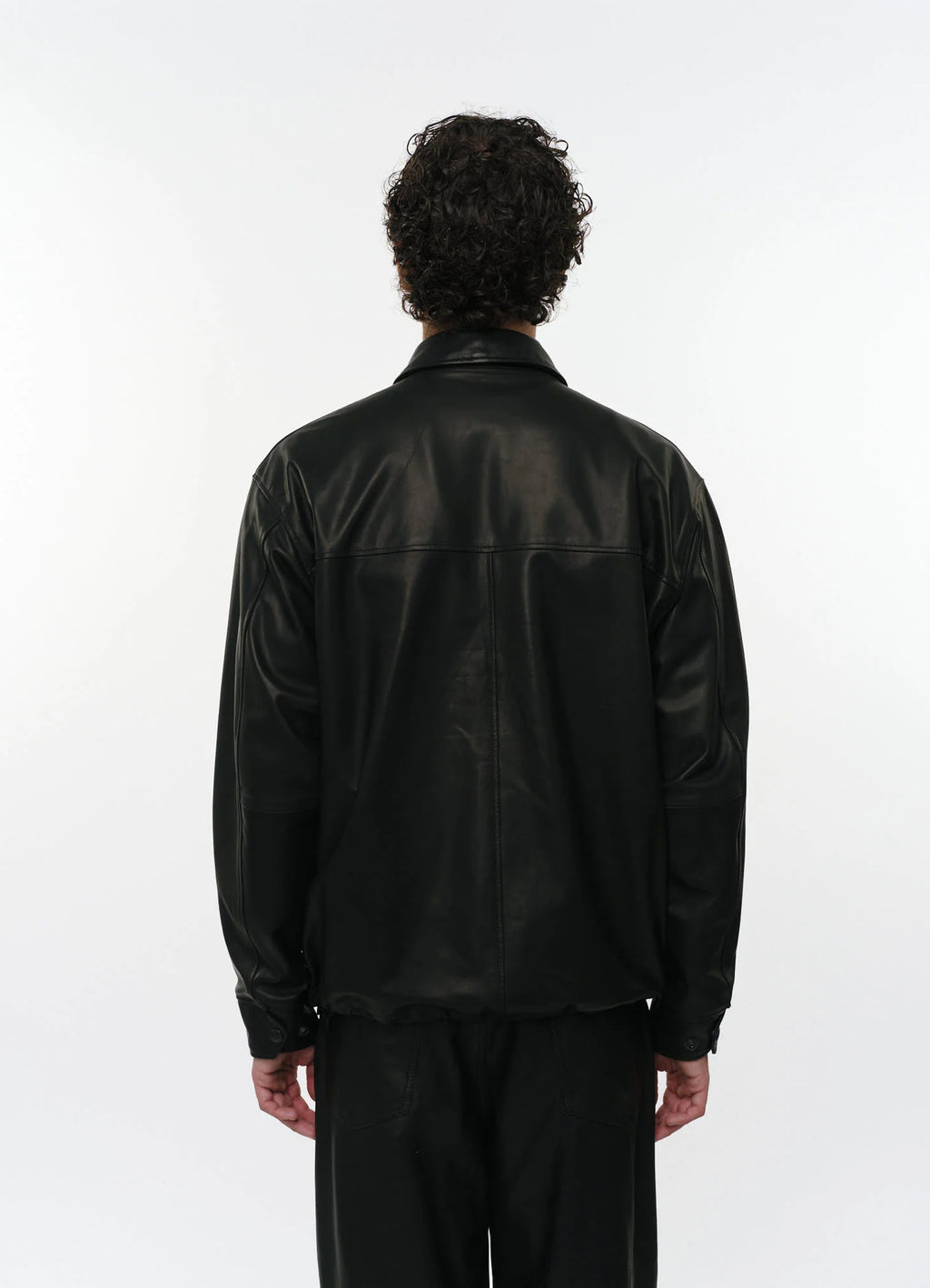 LEATHER COACH JACKET -SHEEP LEATHER- M26A02BL01C