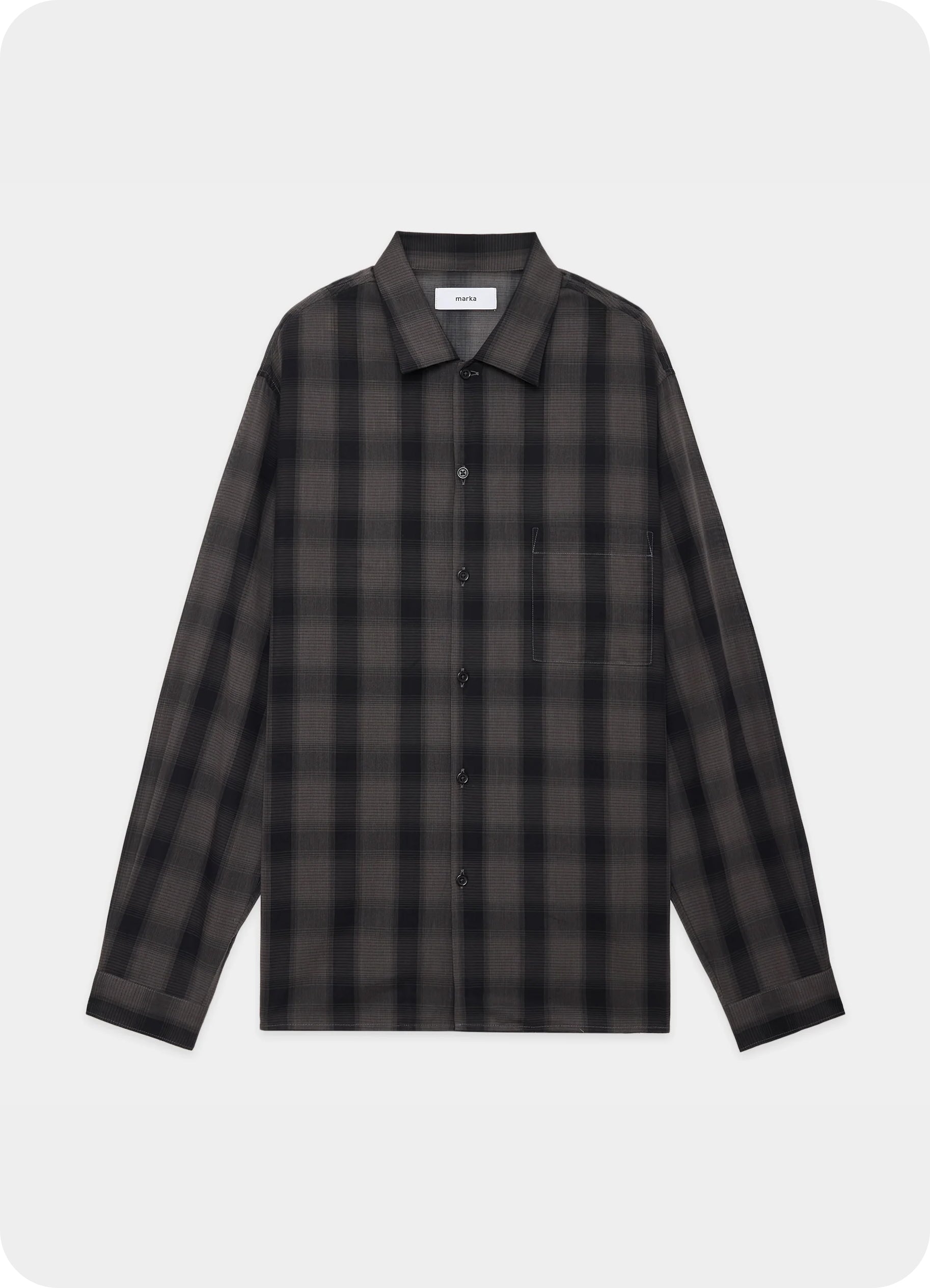 マーカ　チェックシャツ markaware（マーカウェア）の「【MARKAWARE / マーカウェア