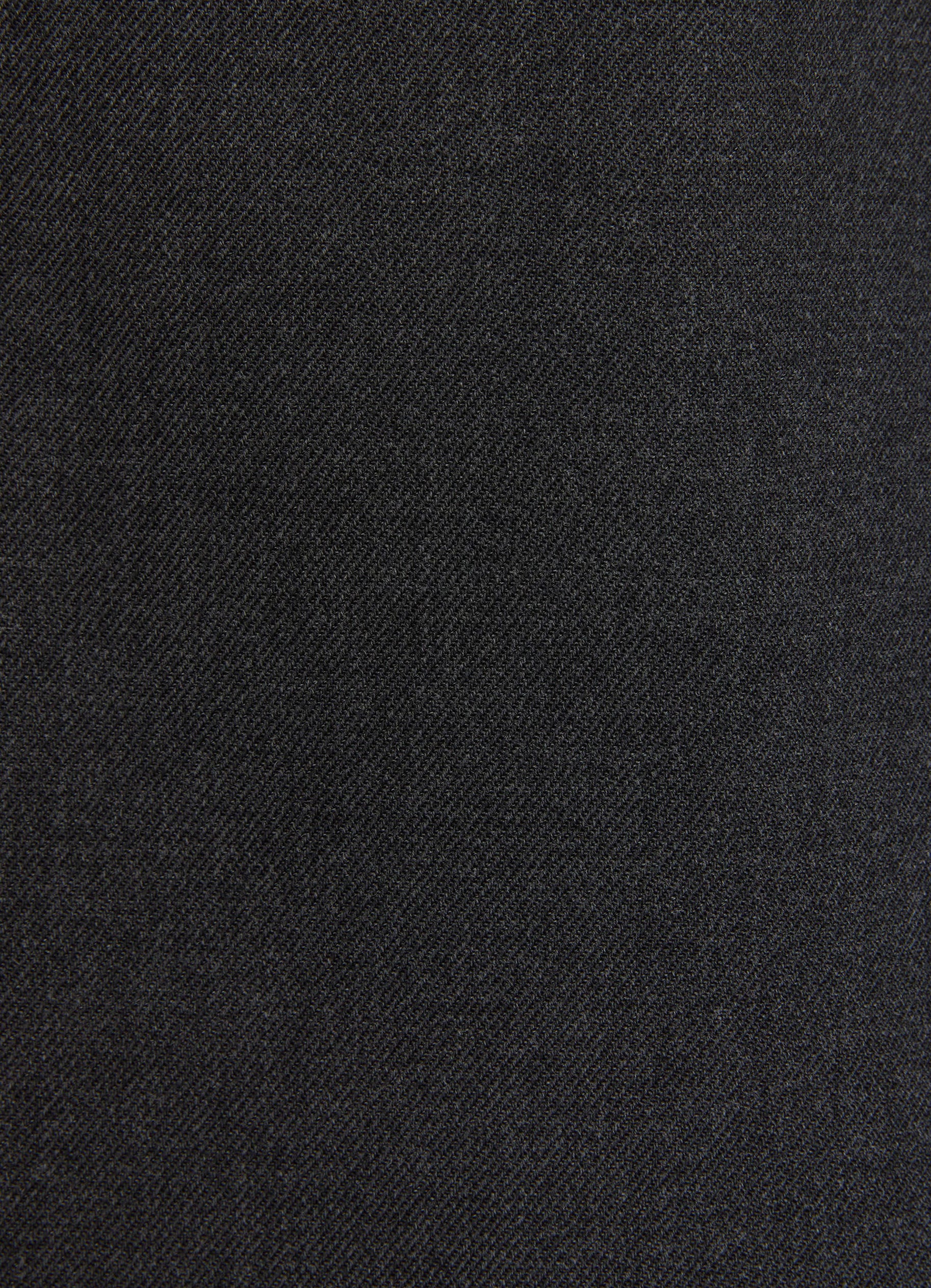 Flat Front Wide Trousers -Organic Wool Survival Cloth®-[A26C07PT03C]