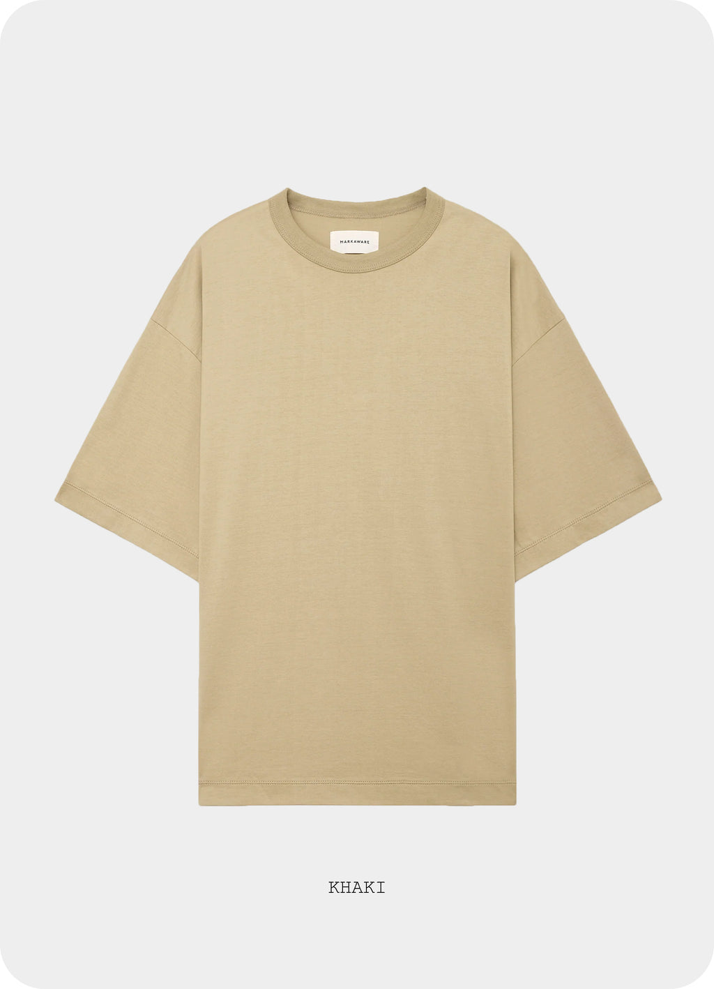 COMFORT FIT Tee -ORGANIC GIZA 80/2 KNIT-