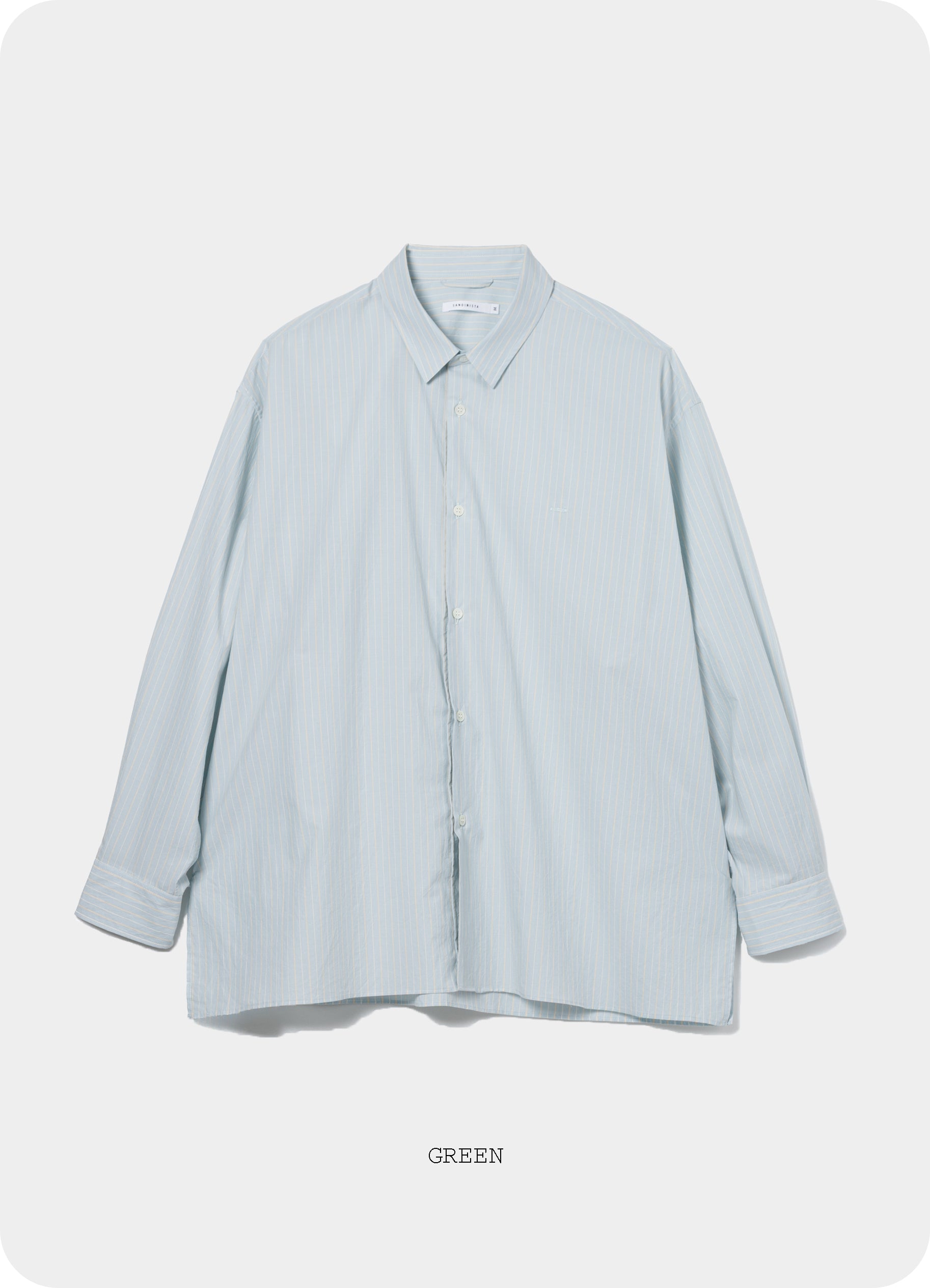 Gentle Resort Oversized Stripe Shirt