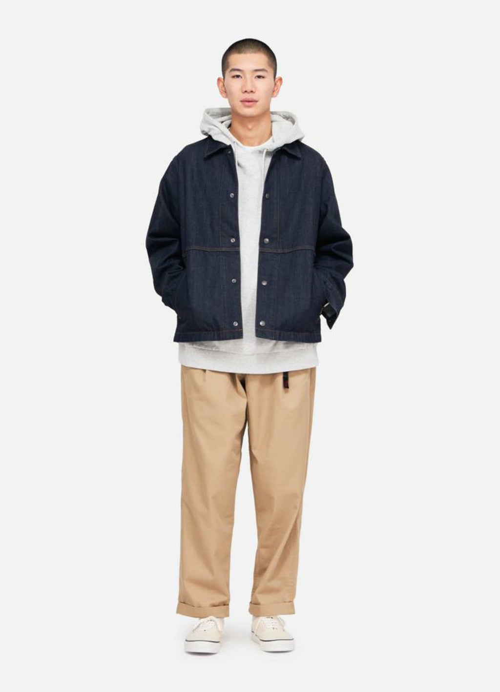 T/C TWILL TUCK TAPERD PANT-Japan Exclusive [GMP4-SJP10]