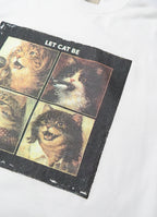 HARD SP加工20/-天竺ロンT(LET CAT BE) [RN31393137]