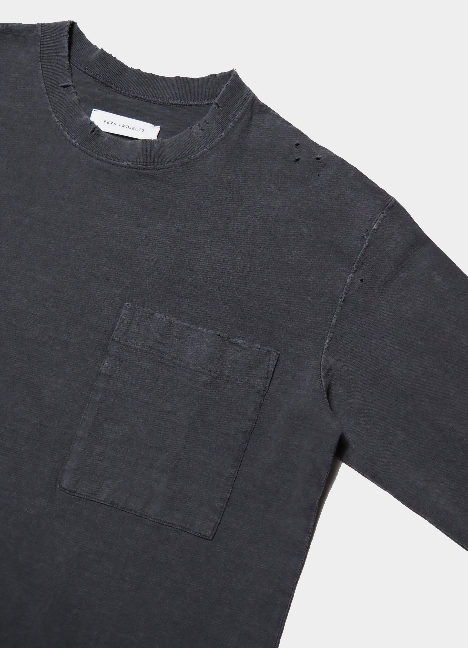 HANSSON L/S POCKET TEE "ANTIQUE" <SALE>