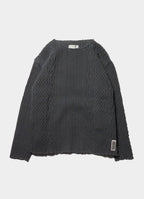 [50%OFF]CABLE LONG SLEEVE [ILL241-13P]