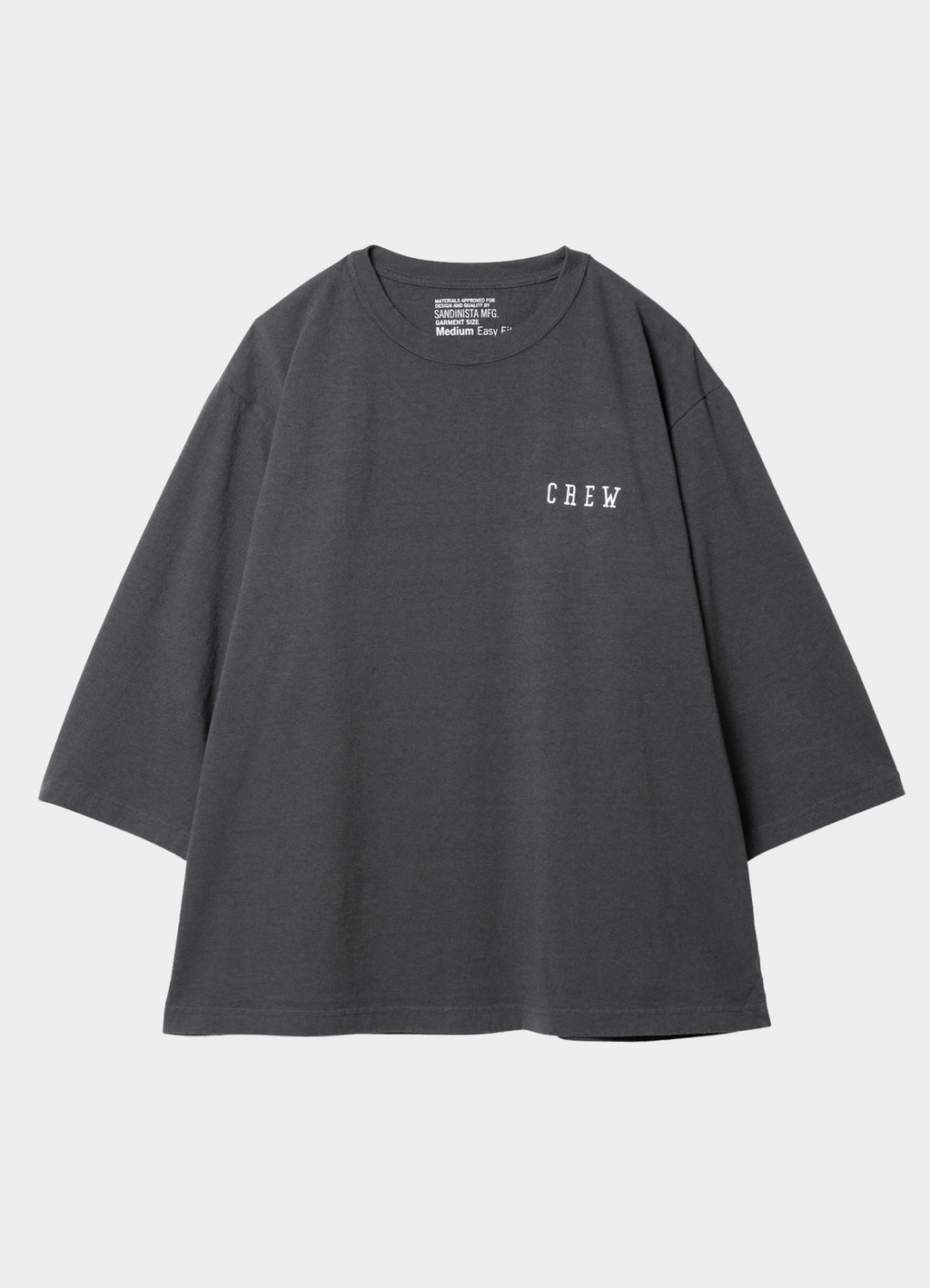 American Cotton 'CREW' 3-Q-S Tee [60424SP12-TP]<SALE>