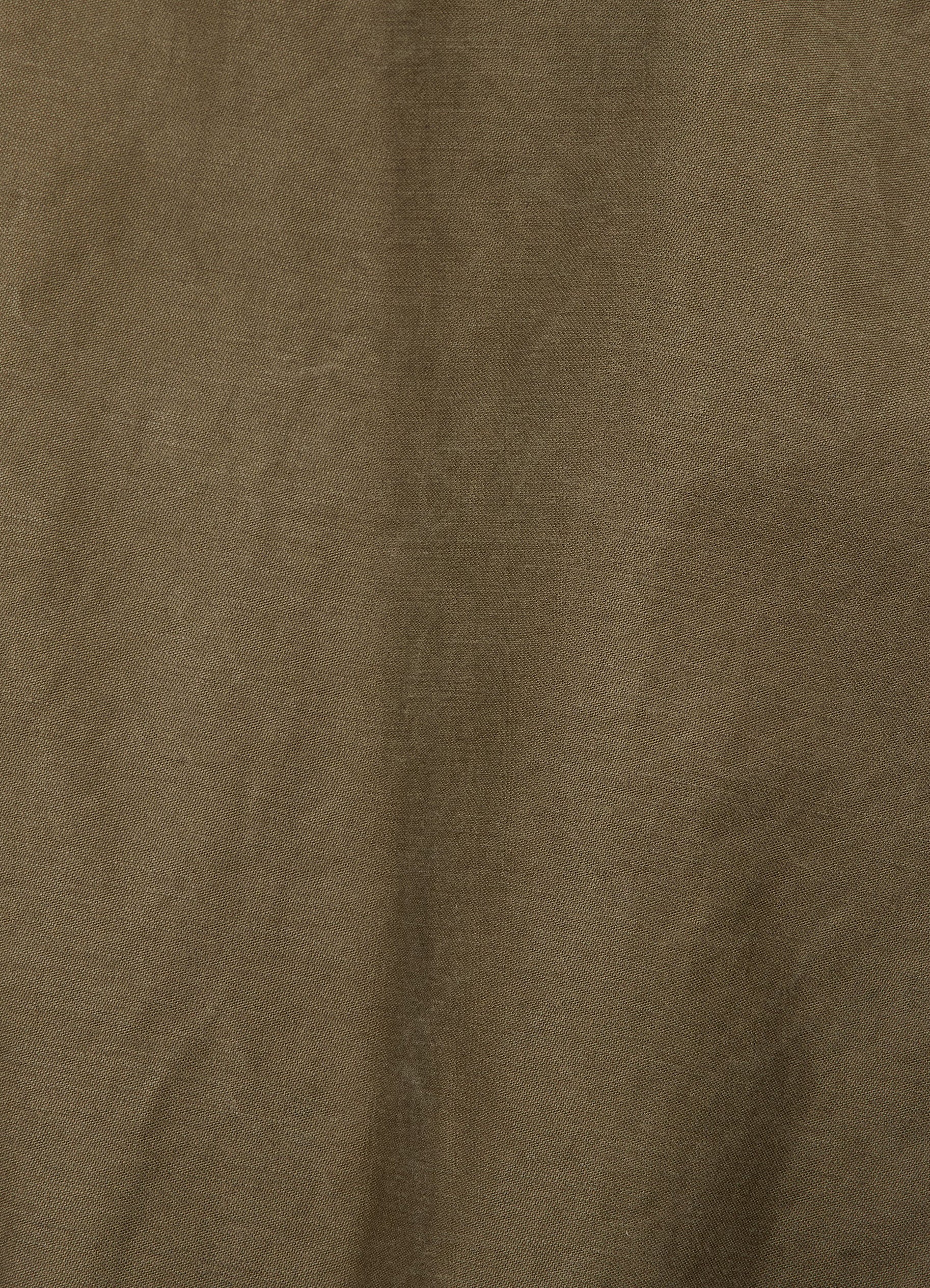 Wide Over Pants -Organic Cotton Back Satin-[M26B16PT01C]