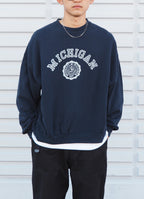 SP加工3飛び裏毛クルー(MICHIGAN)