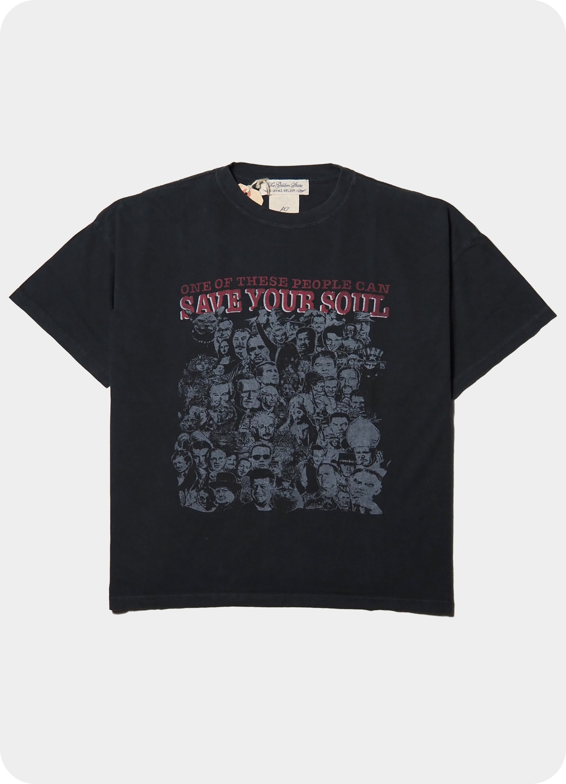 HARD SP加工20/-天竺BIGサイズT(SAVE YOUR SOUL)