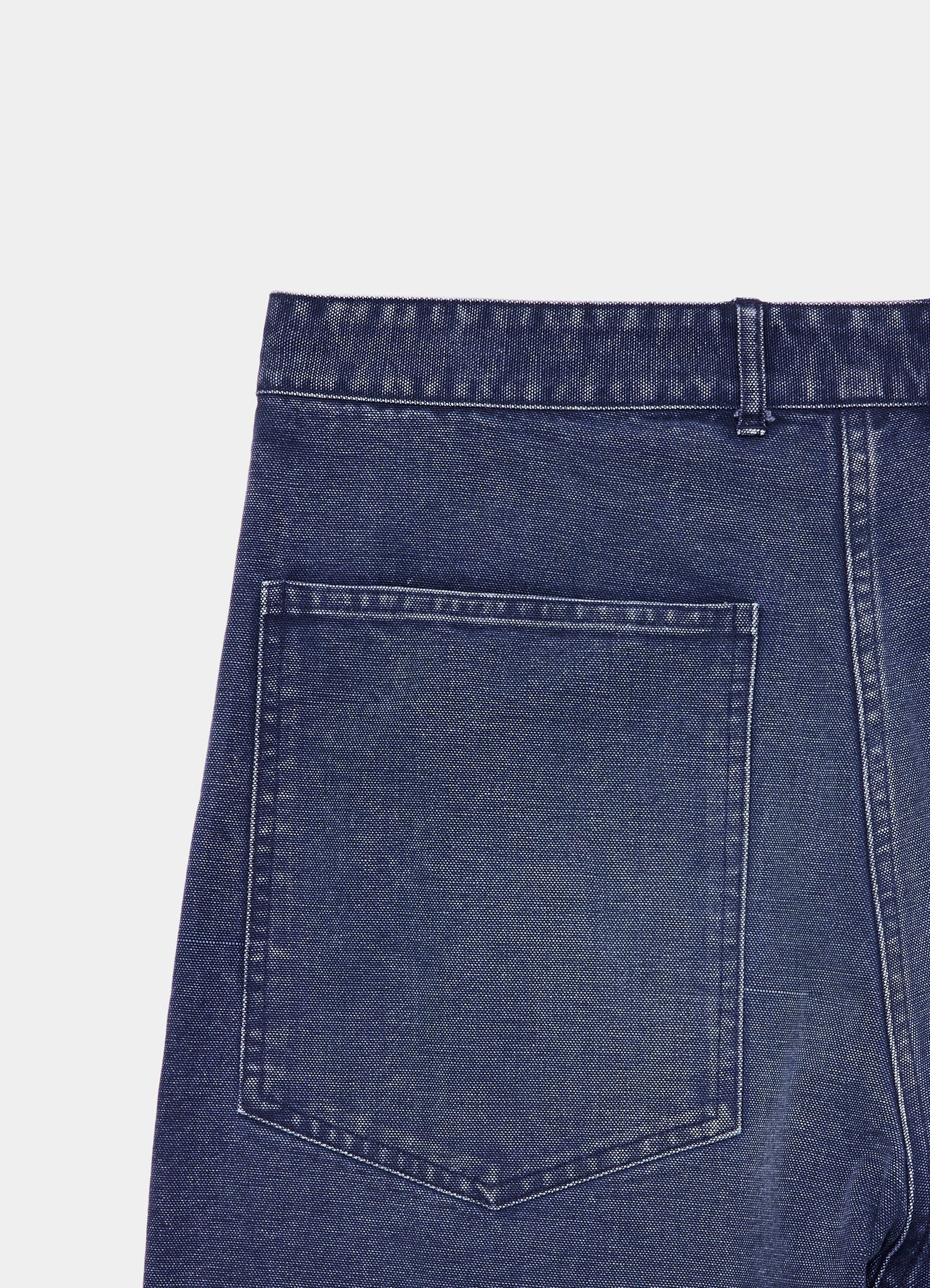 Double Knee Pants -Organic Cotton Duck- [M25C01PT01C]