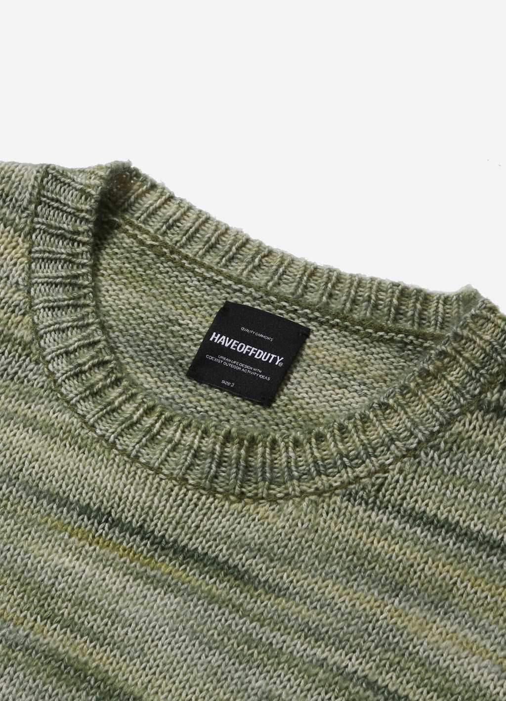 MIXED ROUND NECK KNIT [HOD26-01-KN001]
