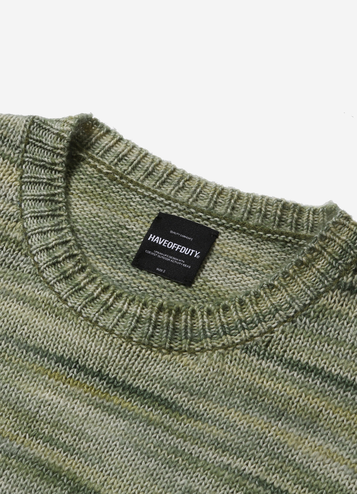MIXED ROUND NECK KNIT [HOD26-01-KN001]