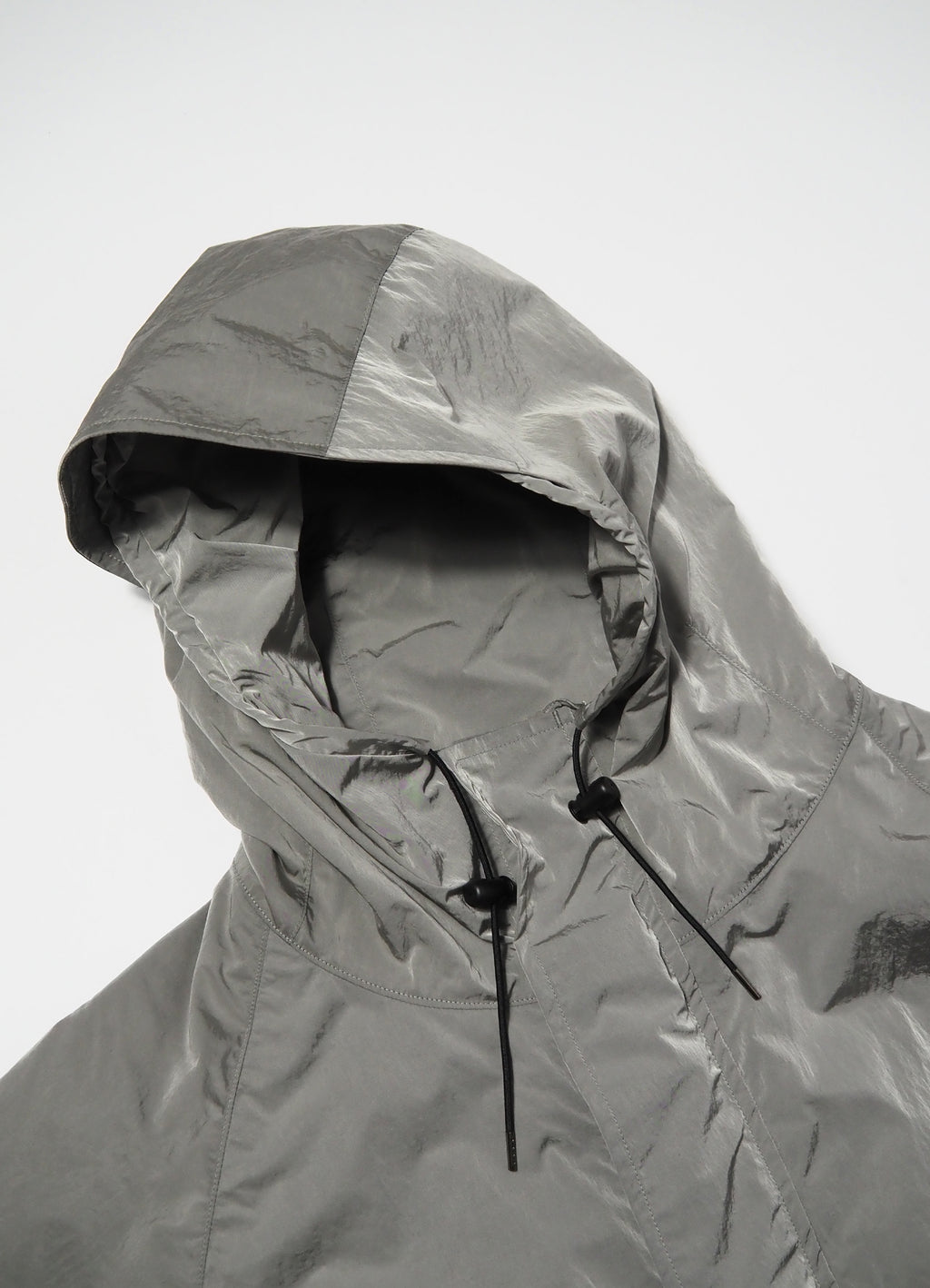 FIELD PARKA -RECYCLED NYLON CHAMBRAY TAFFETA-