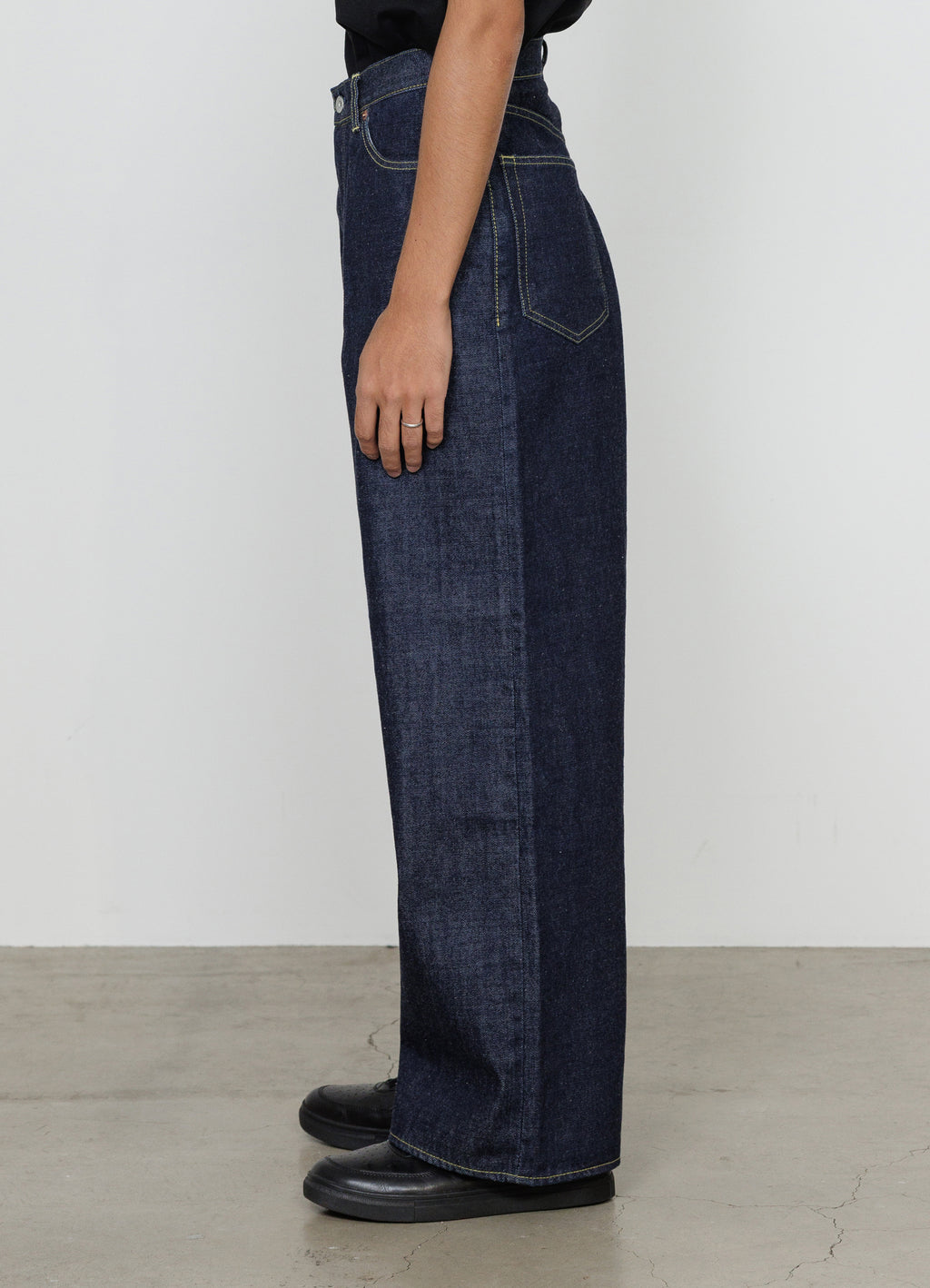 BAGGY JEANS -ORGANIC COTTON 13.5oz SELVEDGE DENIM-[M26A10PT01C]