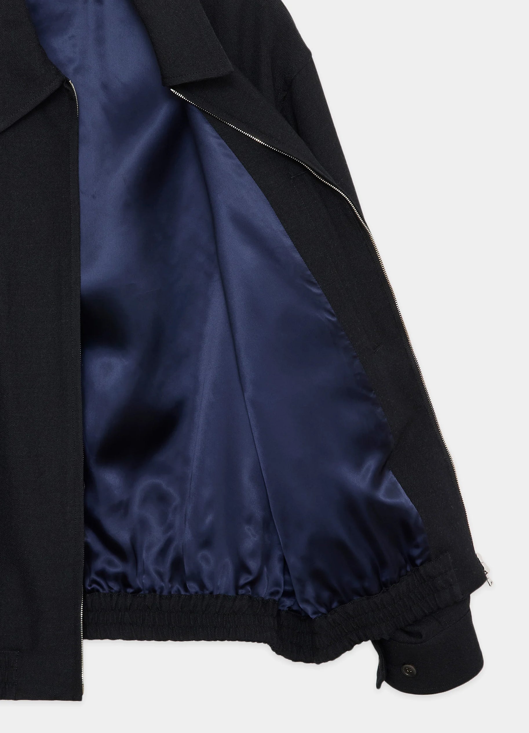 Sports Jacket -Tumbled Wool Serge-[M25C12BL01C]