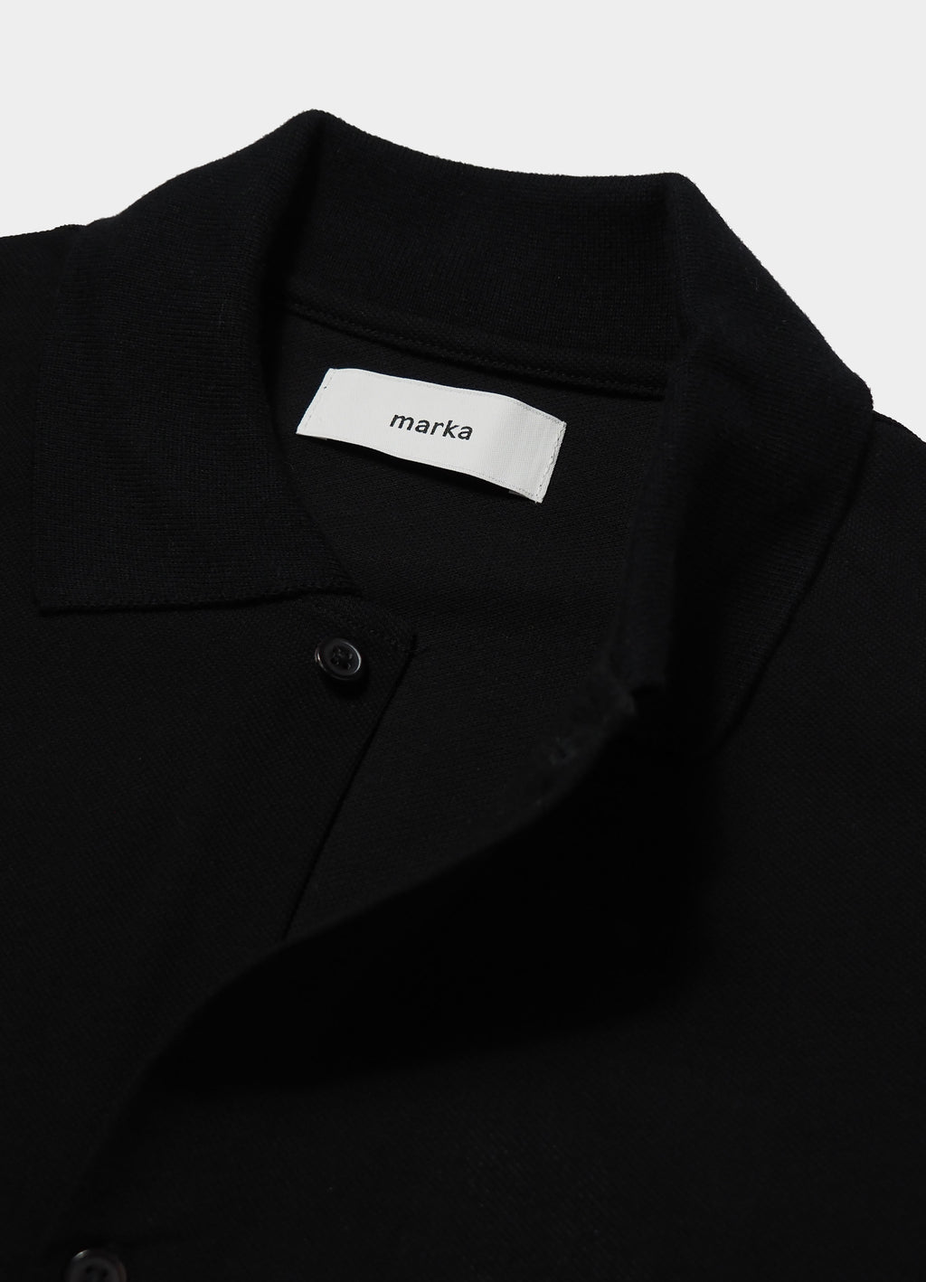 SHIRT CARDIGAN -40//1 ORGANIC COTTON HIGH TWISTED PIQUE-[M26A14CS01C]