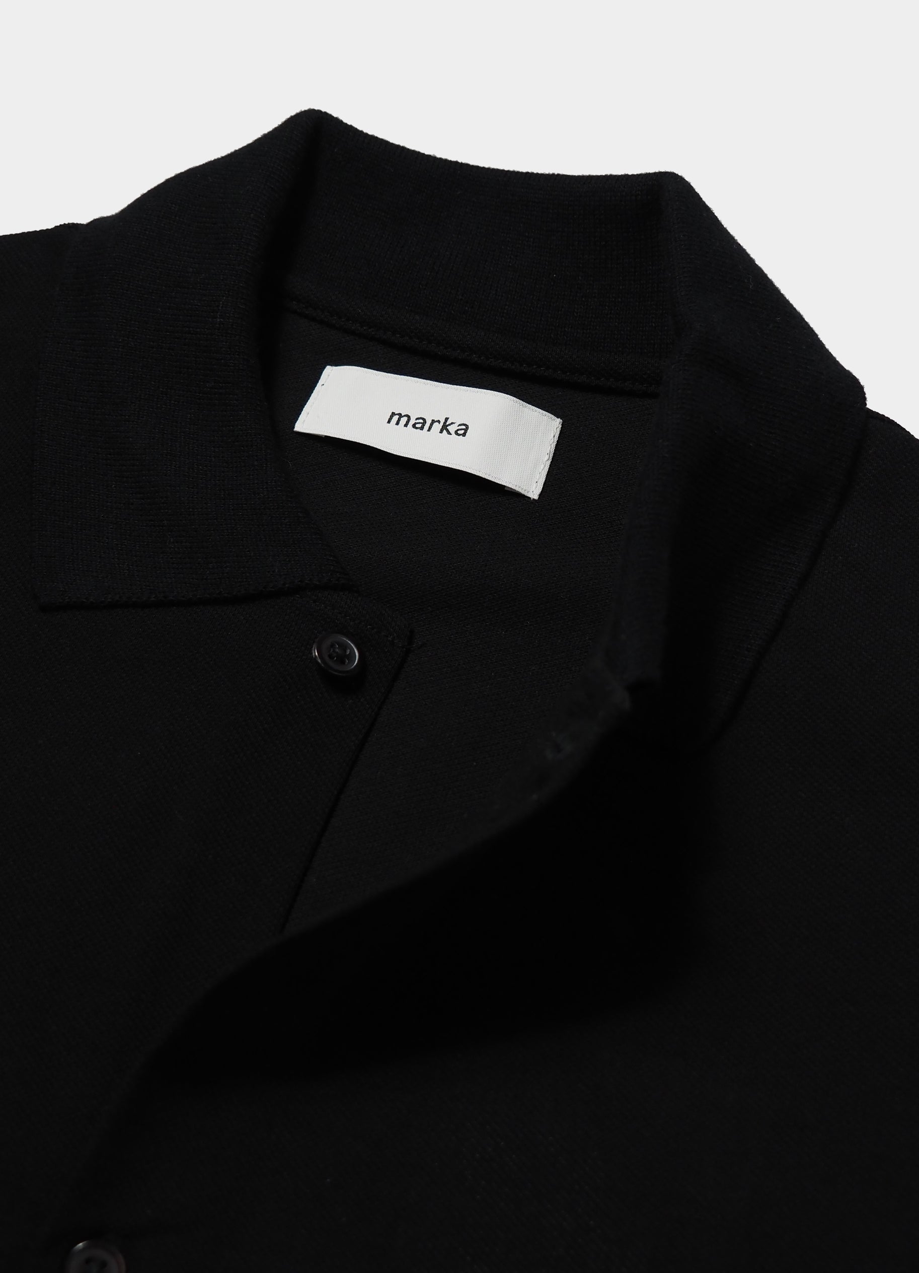 SHIRT CARDIGAN -40//1 ORGANIC COTTON HIGH TWISTED PIQUE-[M26A14CS01C]