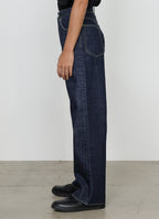 CLEAN CYLINDER FIT JEANS -ORGANIC COTTON 13.5oz SELVEDGE DENIM-[M26A10PT02C]
