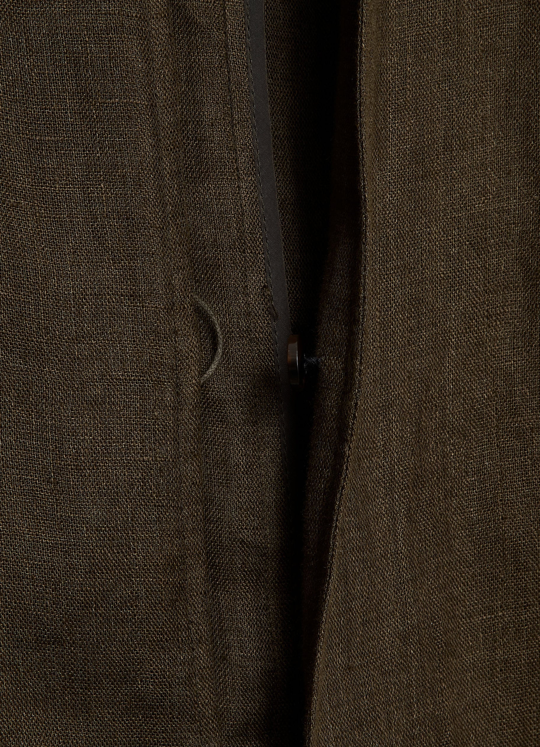 Minimalist Jacket -Linen Gauze Double Cloth-[M26B01JK01C]