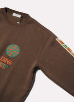 《size:S only》"DINE"SWEAT SHIRT [ILL242-16B]