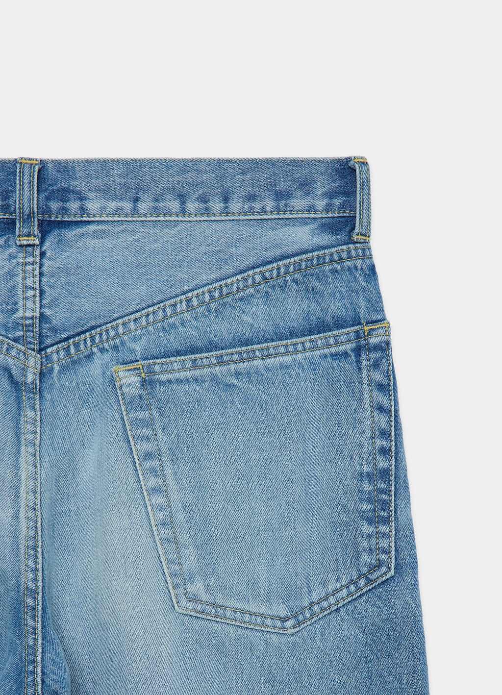 CYLINDER FIT JEANS -Organic Cotton 13.5oz Selvedge Denim-[M26C07PT11C]