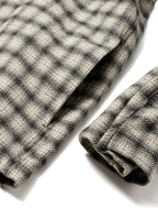 Cotton Tweed Check Shirt Jacket [60426WA05-TP]