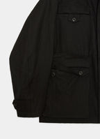 Military Jacket -Wool/Linen Moleskin-[M26C11BL01C]