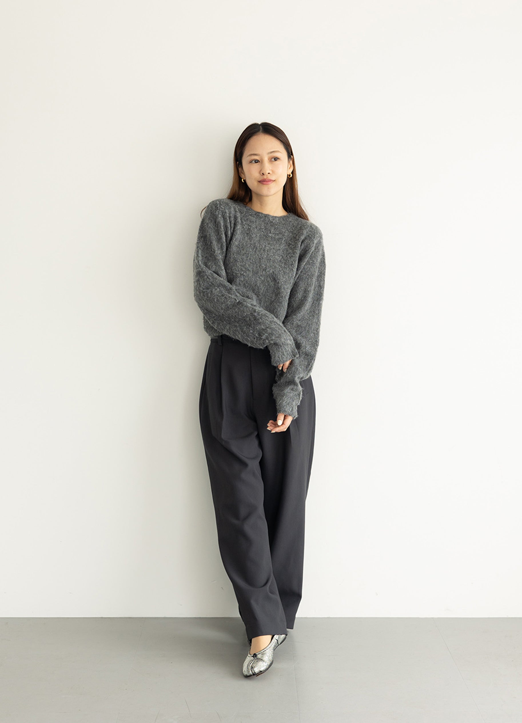 【カベサロッソ】ストライプキルティングベスト　ネイビー カベサロッソ】ストライプキルティングベスト ネイビー