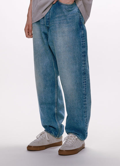 COCOON FIT JEANS -ORGANIC COTTON 13.5oz SELVEDGE DENIM- [M25A04PT01C]