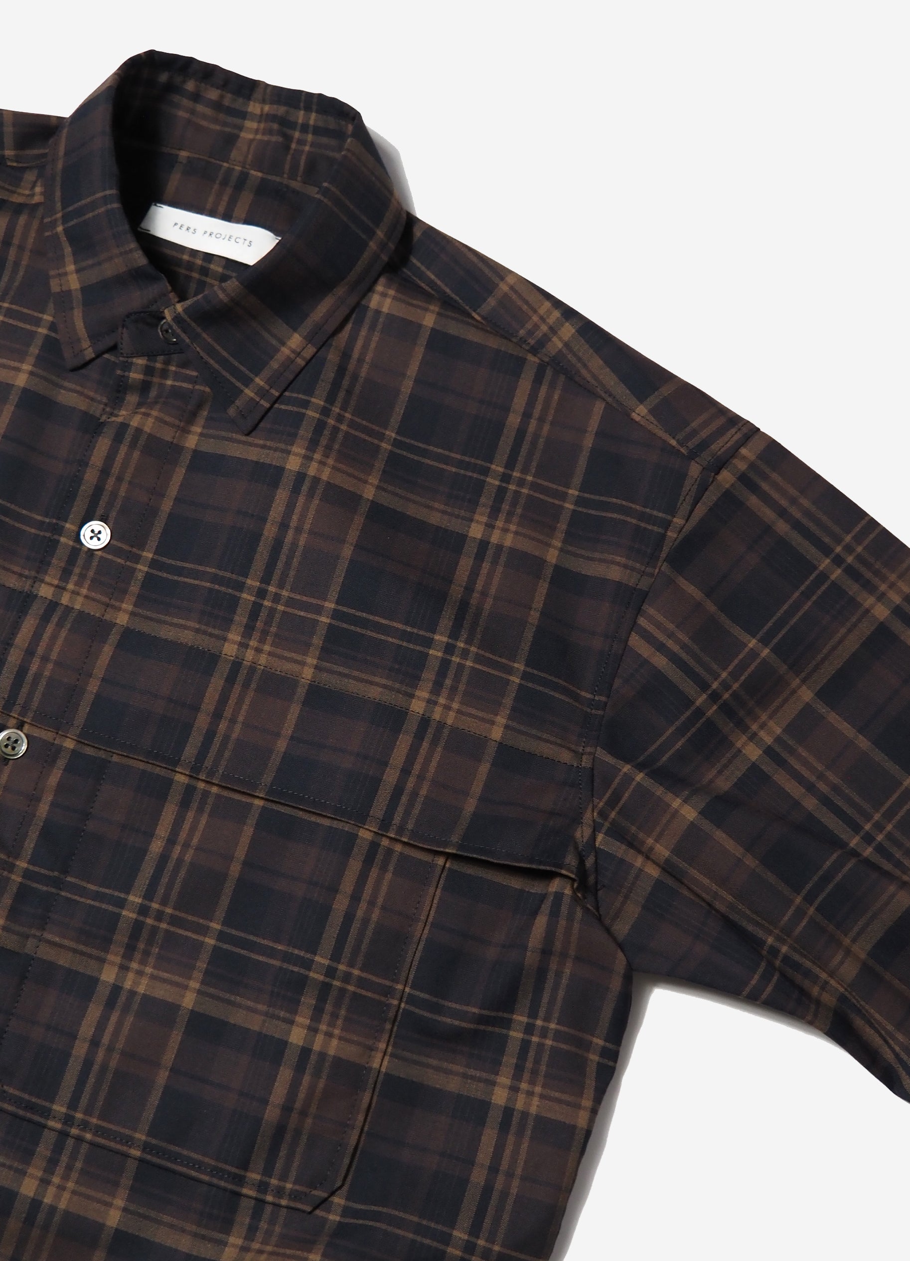 ANDREW L/S SHIRTS "check" [26FW-11081CH]