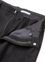 Wool Tuck Pants - Washed