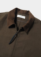 JENS SHORT BLOUSON "moleskin" [26FW-17091MS]