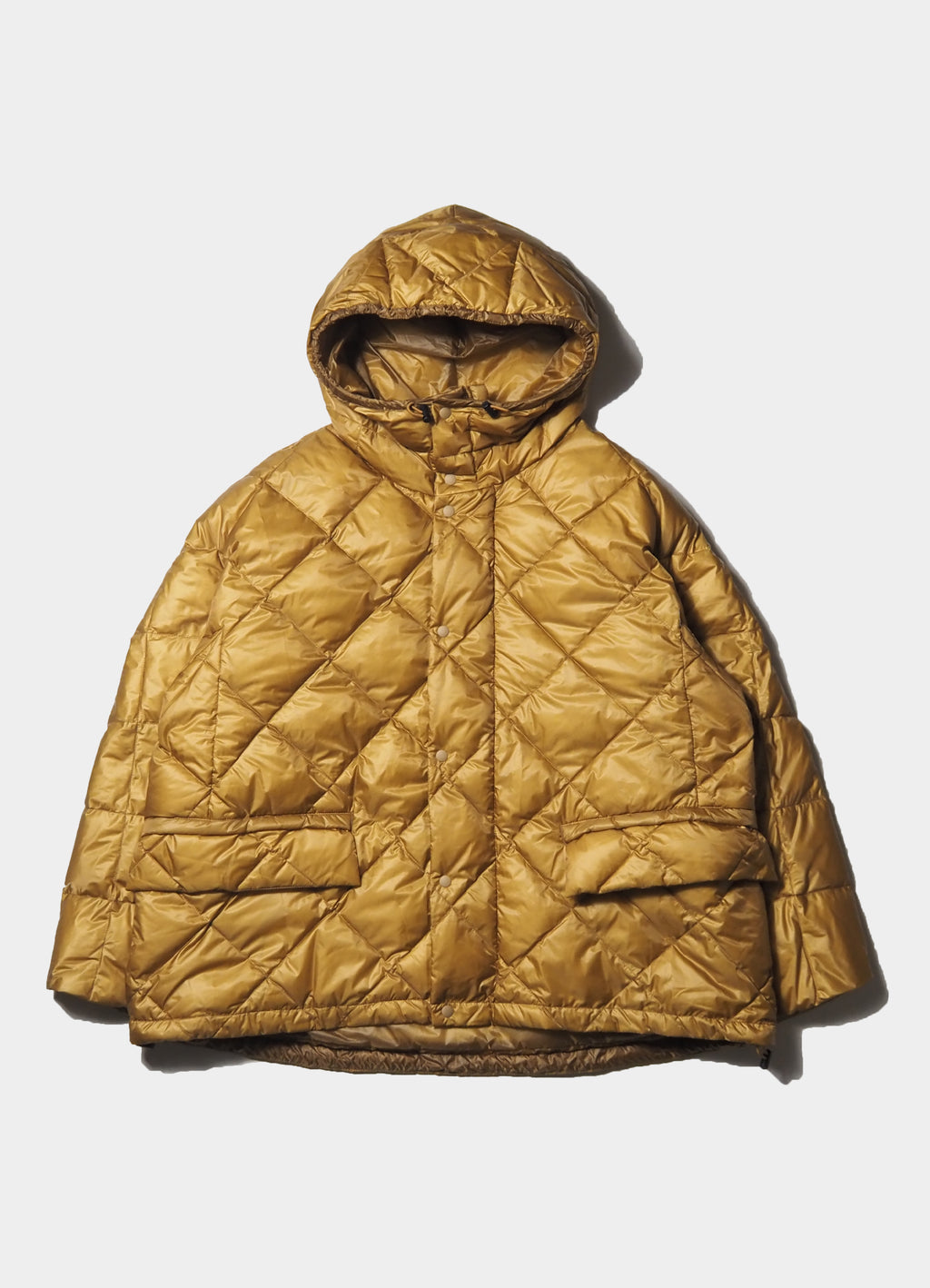 超軽量ダイヤキルトアウトドアダウンJKTフーディ [RN25333005]