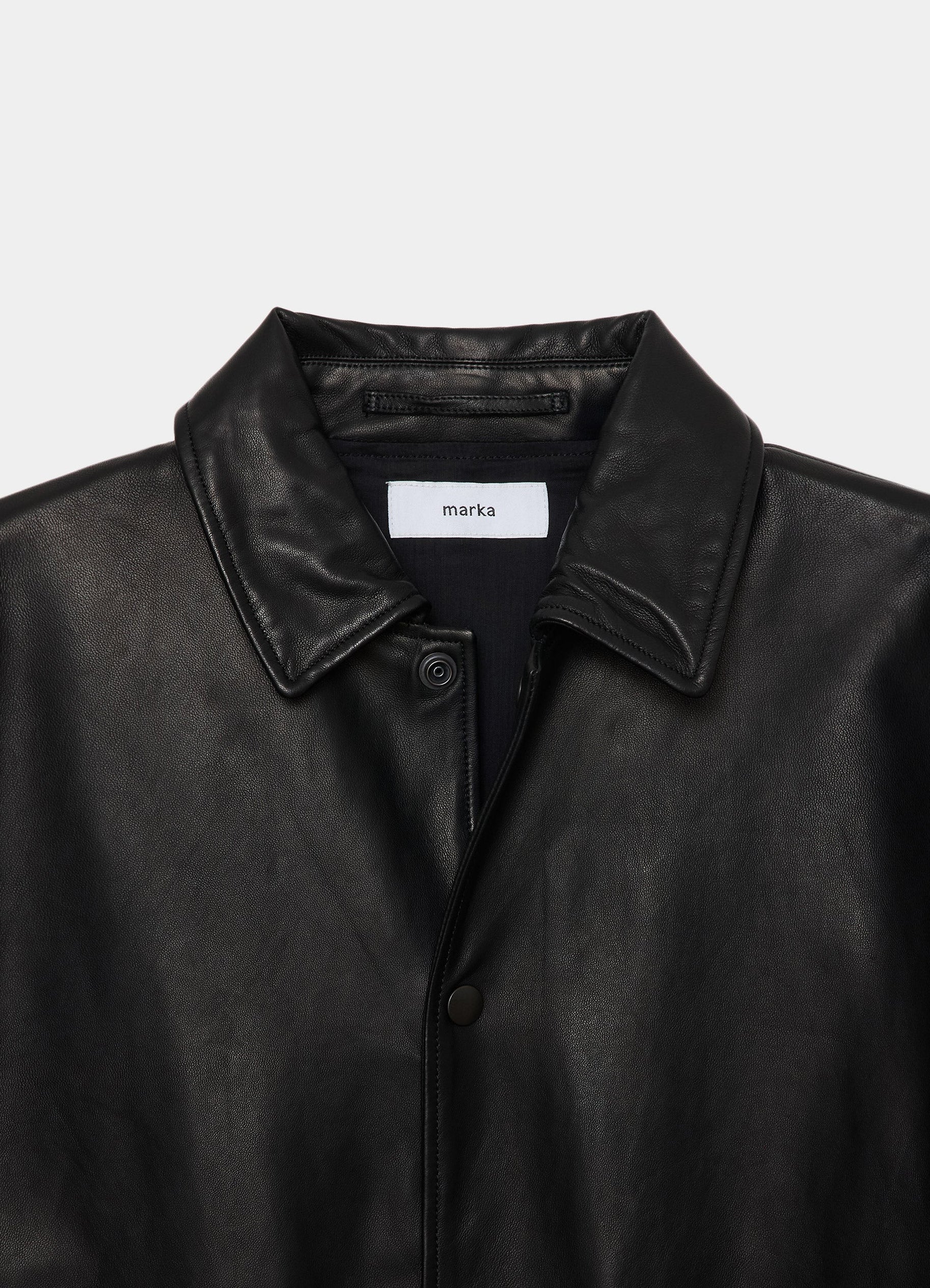 LEATHER COACH JACKET -SHEEP LEATHER- M26A02BL01C