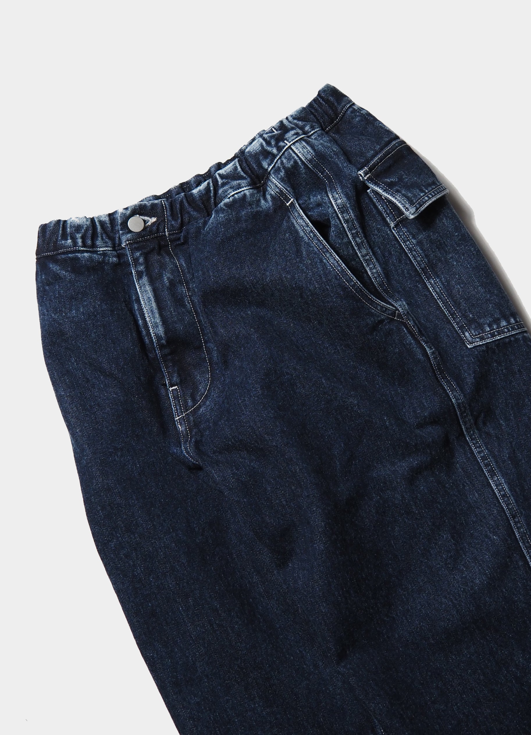 " Last 1 "ARON EZ TROUSERS “dark mist wash”